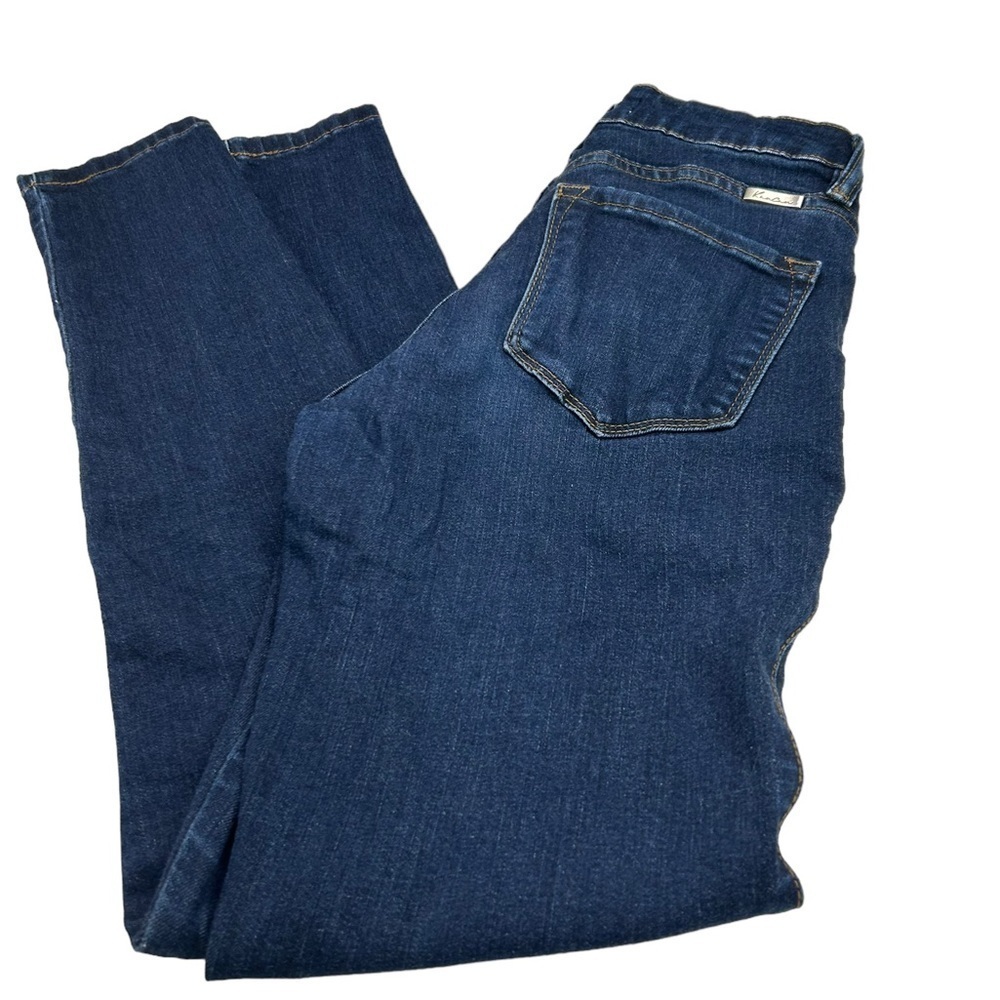KanCan Estilo Dark Blue Stretch Denim Skinny Ankle Jeans Size 0/23 Minimalist